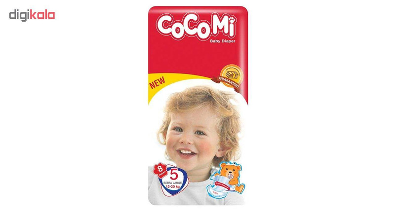 پوشک کوکومی مدل Eco08 سایز 5 بسته 3 عددی