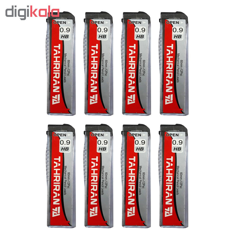 نوک مداد نوکی 0.9 میلی متری تحریران کد 3 جعبه 8 عددی نوک مداد نوکی 0.9 میلی متری تحریران کد 3 جعبه 8 عددی