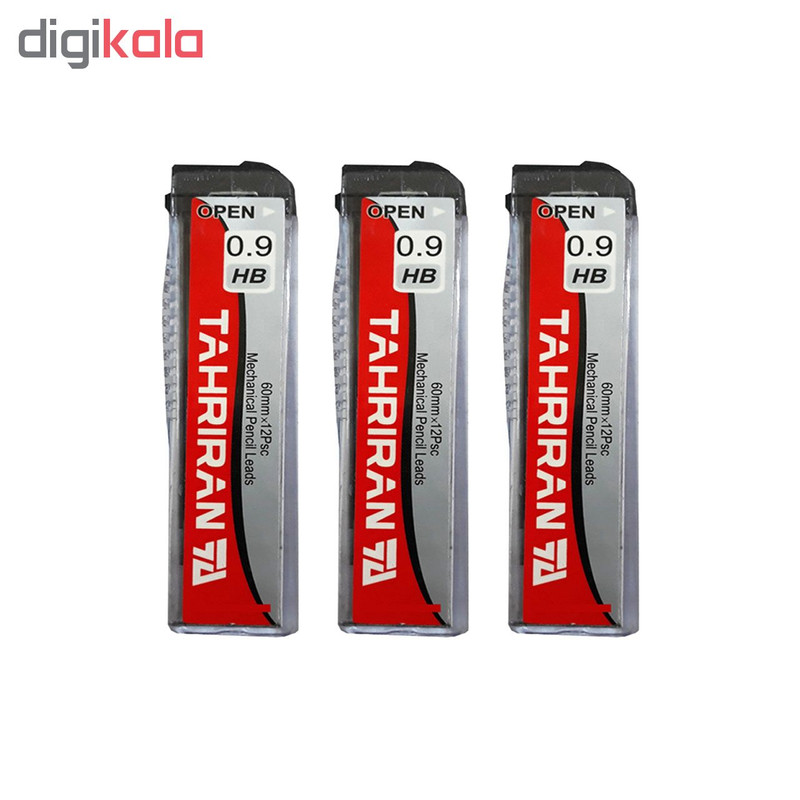 نوک مداد نوکی 0.9 میلی متری تحریران کد 4 جعبه 3 عددی