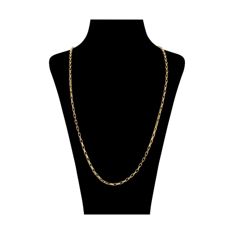 گردنبند طلا ۱۸ عیار زنانه کد ۲۵