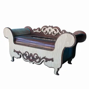 جعبه دستمال کاغذی طرح مبل کد dm1