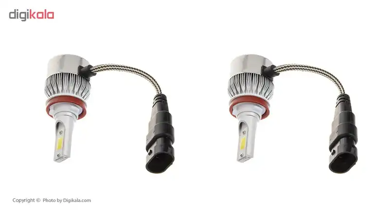 لامپ ال ای دی خودرو سی 6 مدل 001 پایه H11