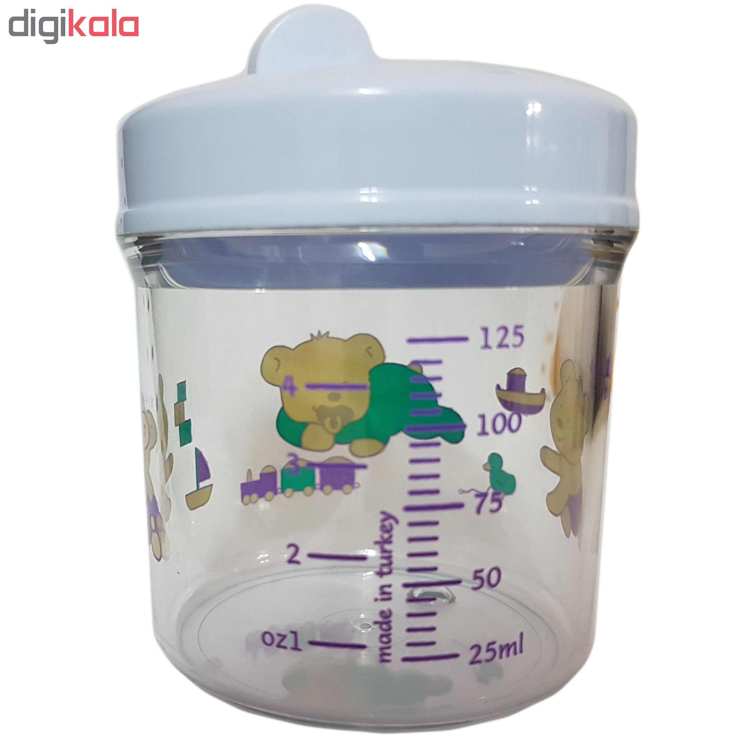 لیوان آبمیوه خوری وی بیبی کد 748 ظرفیت 125 میلی لیتر