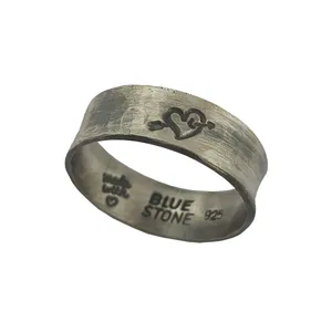 انگشتر نقره زنانه بلو استون کد 3981021