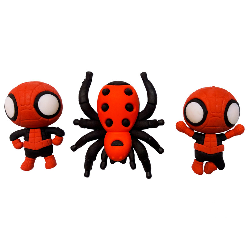 پاک کن طرح مرد عنکبوتی کد 3434 بسته 3 عددی