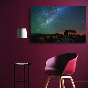 تابلو شاسی سری برترین عکس های نجومی طرح کهکشان راه شیری کد 463