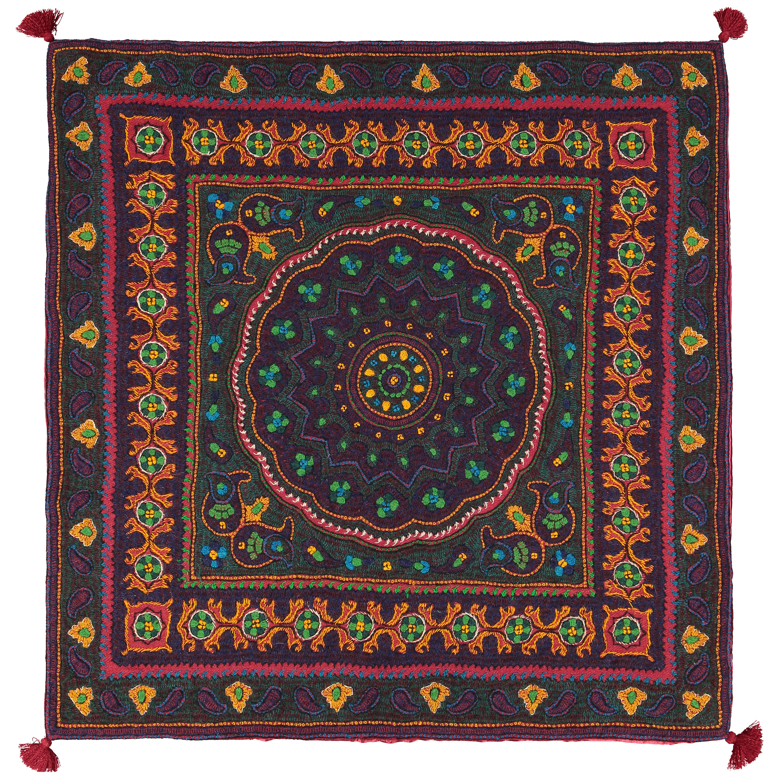 رومیزی سوزن دوزی ابریشمی کد 807