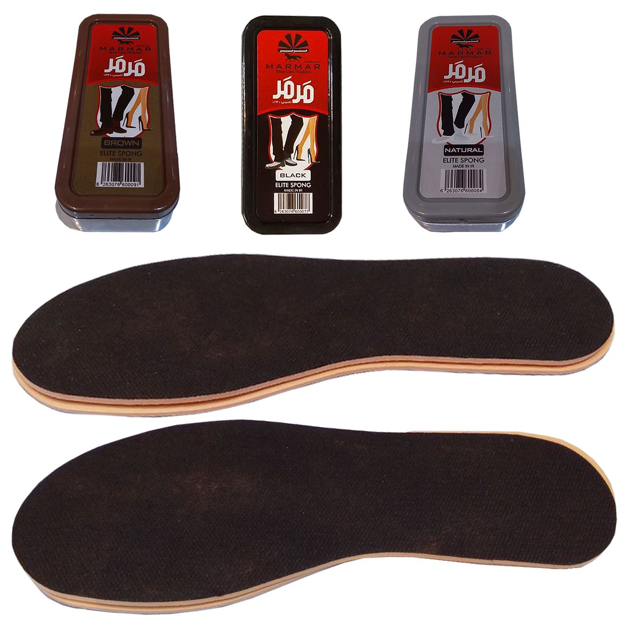 مجموعه لوازم نگهداری از کفش مدل SMW48 به همراه کفی کفش