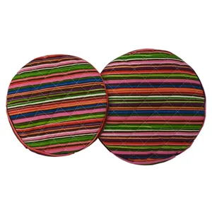 ست دم کنی 2 تکه رزین تاژ طرح راه راه الوان