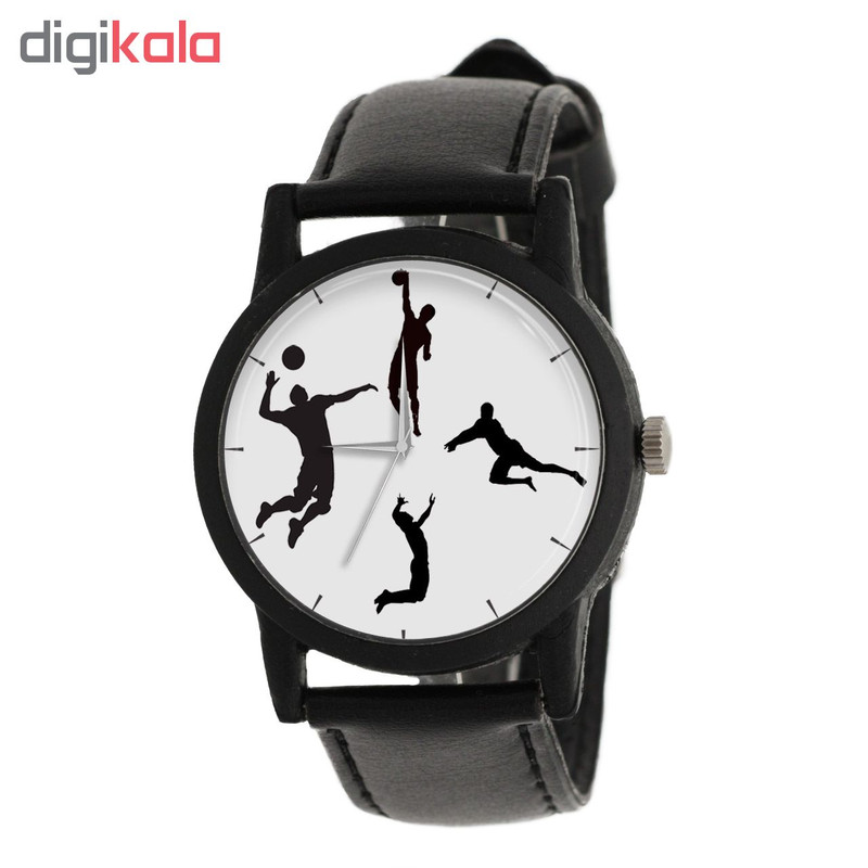 ساعت مچی عقربه ای مردانه طرح والیبال مدل LF1232 ساعت مچی عقربه ای مردانه طرح والیبال مدل LF1232