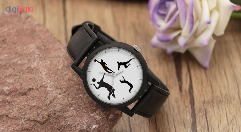 ساعت مچی عقربه ای مردانه طرح والیبال مدل LF1232 ساعت مچی عقربه ای مردانه طرح والیبال مدل LF1232