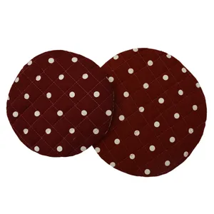 ست دم کنی 2 تکه رزین تاژ طرح خالدار رنگی