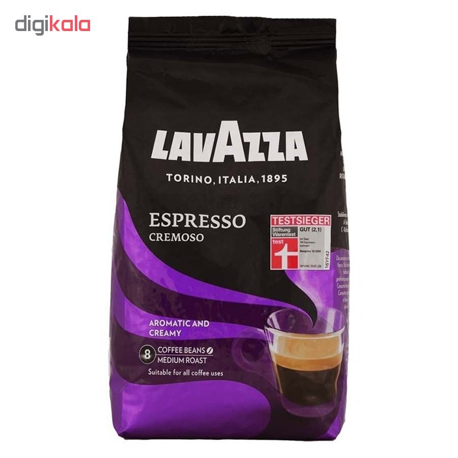 قهوه دان لاواتزا مدل espresso cremoso مقدار 1 کیلو گرم