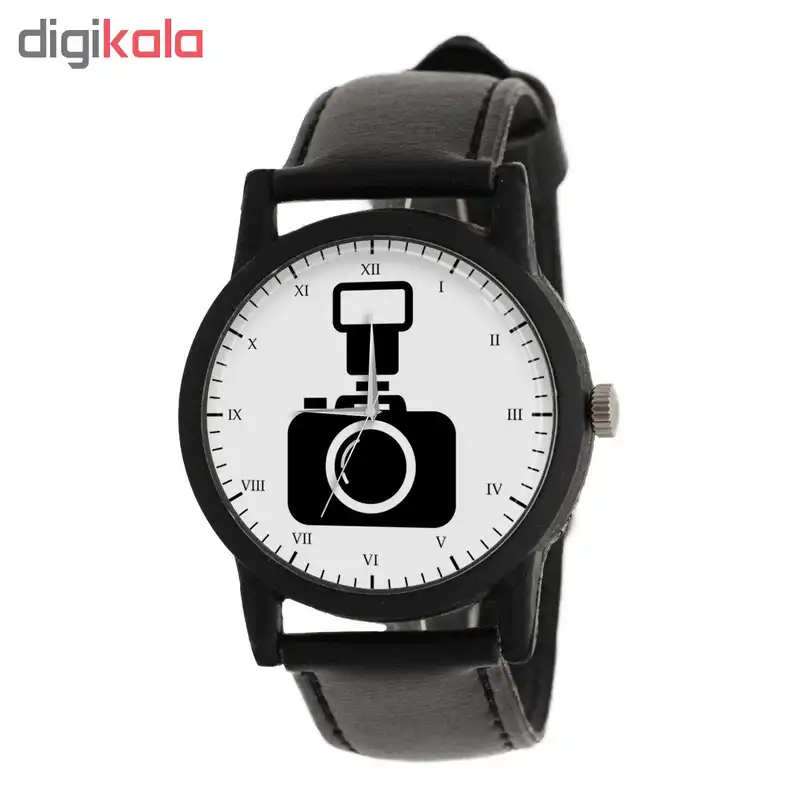 ساعت مچی عقربه ای طرح دوربین عکاسی مدل LF1234