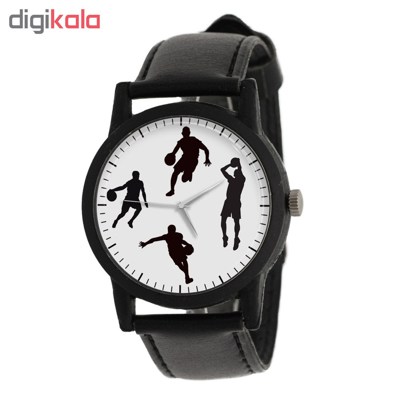ساعت مچی عقربه ای مردانه طرح بسکتبال مدل LF1235 ساعت مچی عقربه ای مردانه طرح بسکتبال مدل LF1235