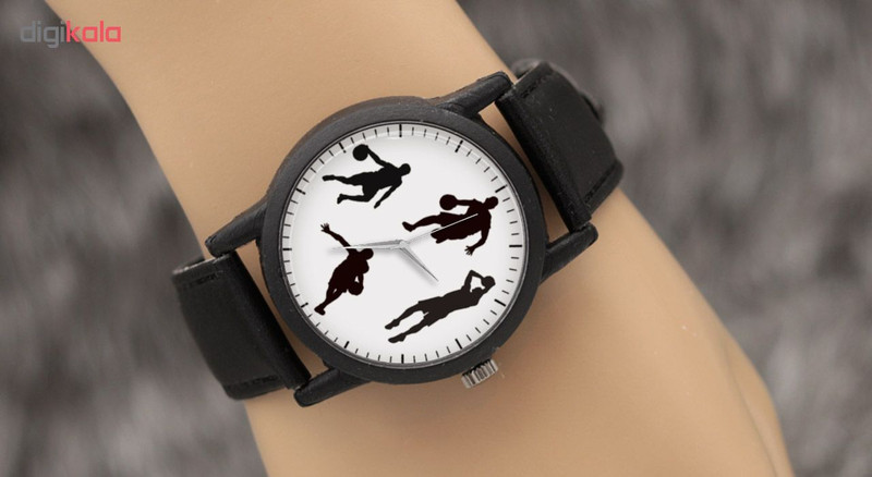ساعت مچی عقربه ای مردانه طرح بسکتبال مدل LF1235 ساعت مچی عقربه ای مردانه طرح بسکتبال مدل LF1235