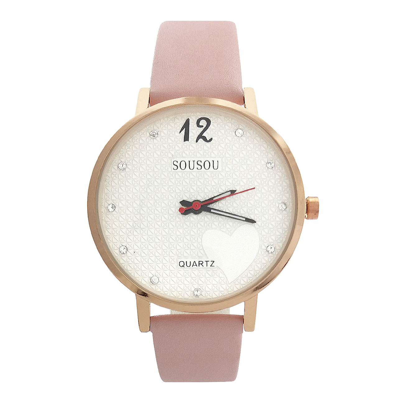 ساعت مچی عقربه ای زنانه سوسو مدل HEART 2451