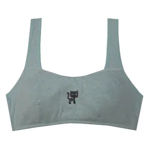  نیم تنه دخترانه طرح گربه کد 02