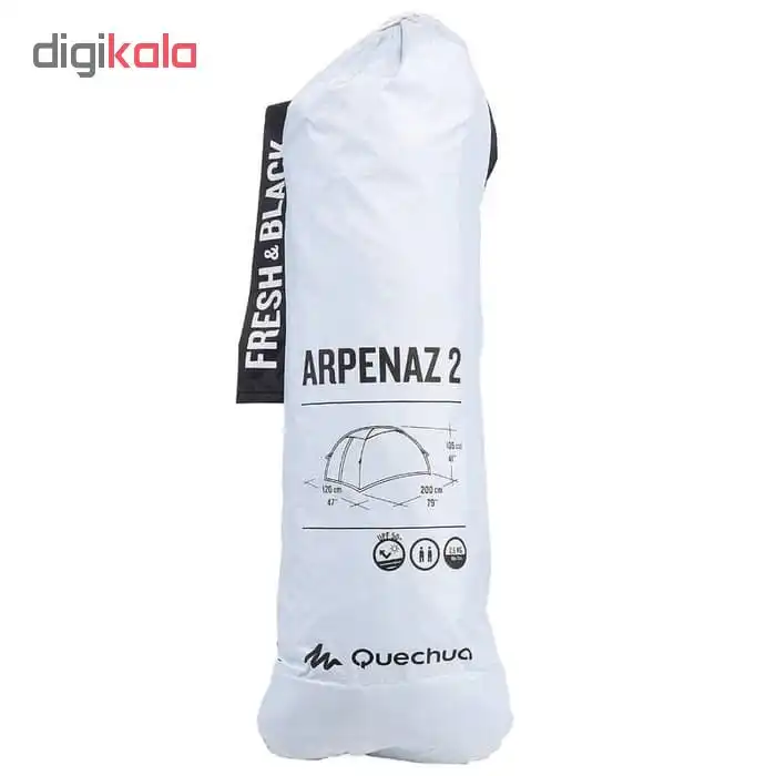 چادر مسافرتی 2 نفره کچوا مدل آرپناز ۲ فرش