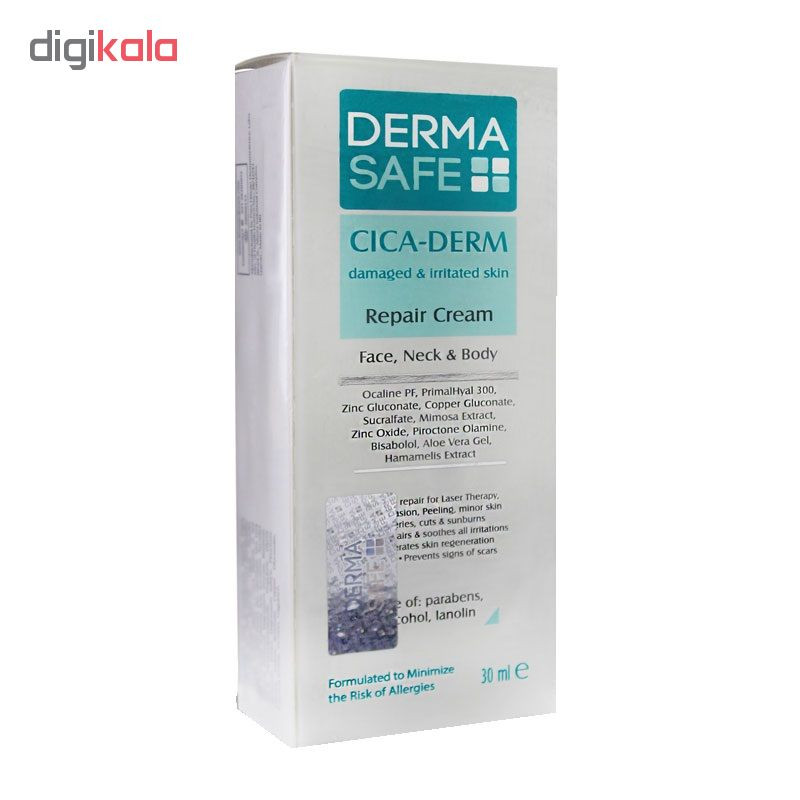 کرم ترمیم کننده درماسیف مدل Cica_Derm حجم 30 میلی لیتر کرم ترمیم کننده درماسیف مدل Cica_Derm حجم 30 میلی لیتر