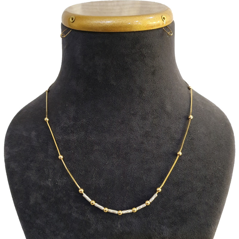 زنجیر طلا 18 عیار زنانه آزوریت کد H142