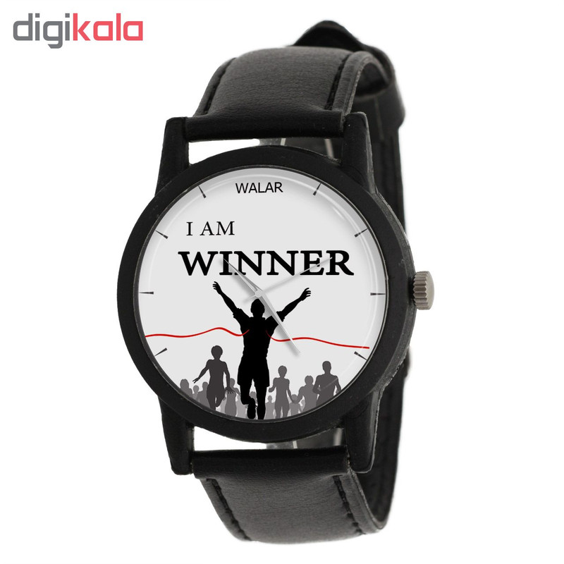 ساعت مچی عقربه ای والار طرح I Am Winner مدل LF1257