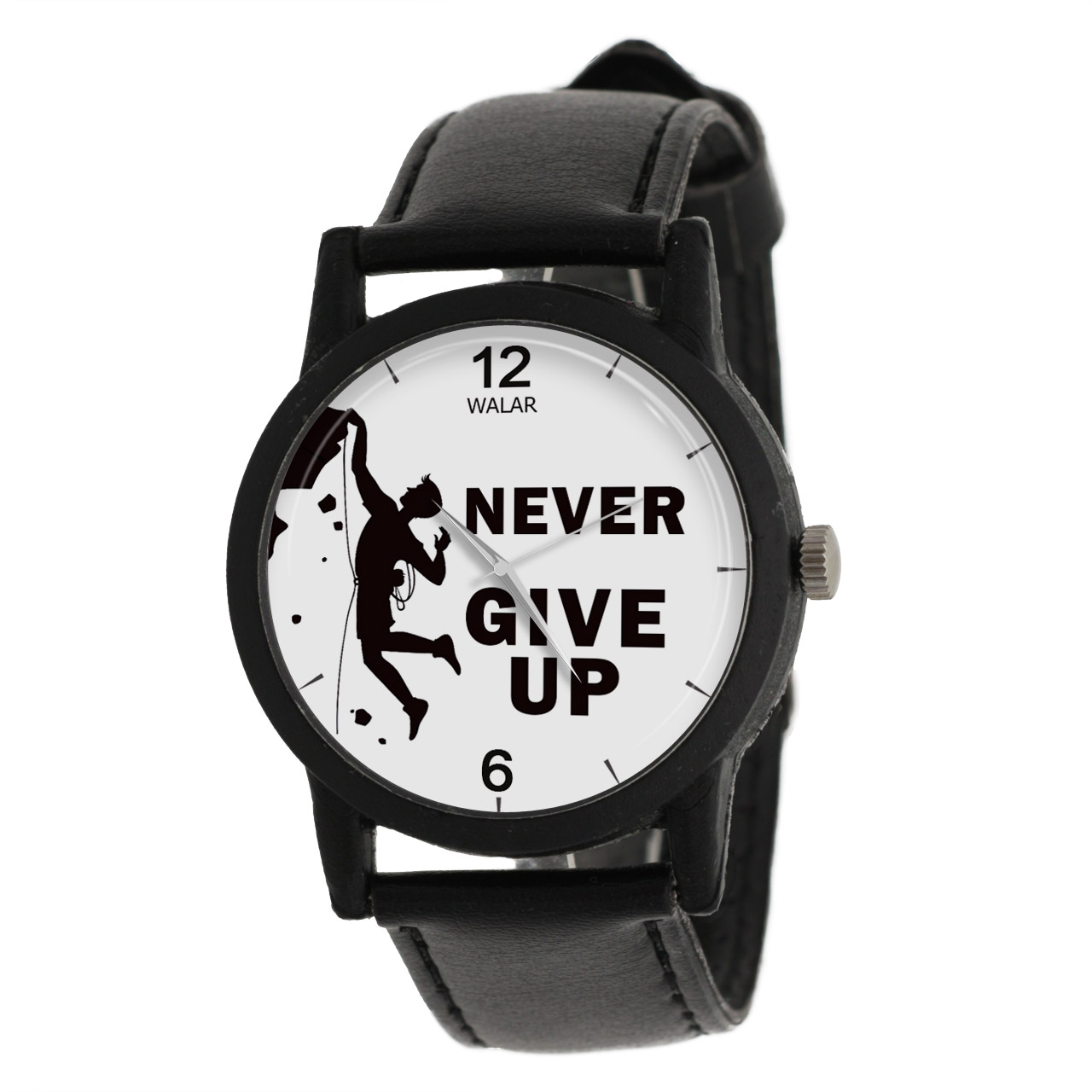 ساعت مچی عقربه ای والار طرح Never Give Up مدل LF1260