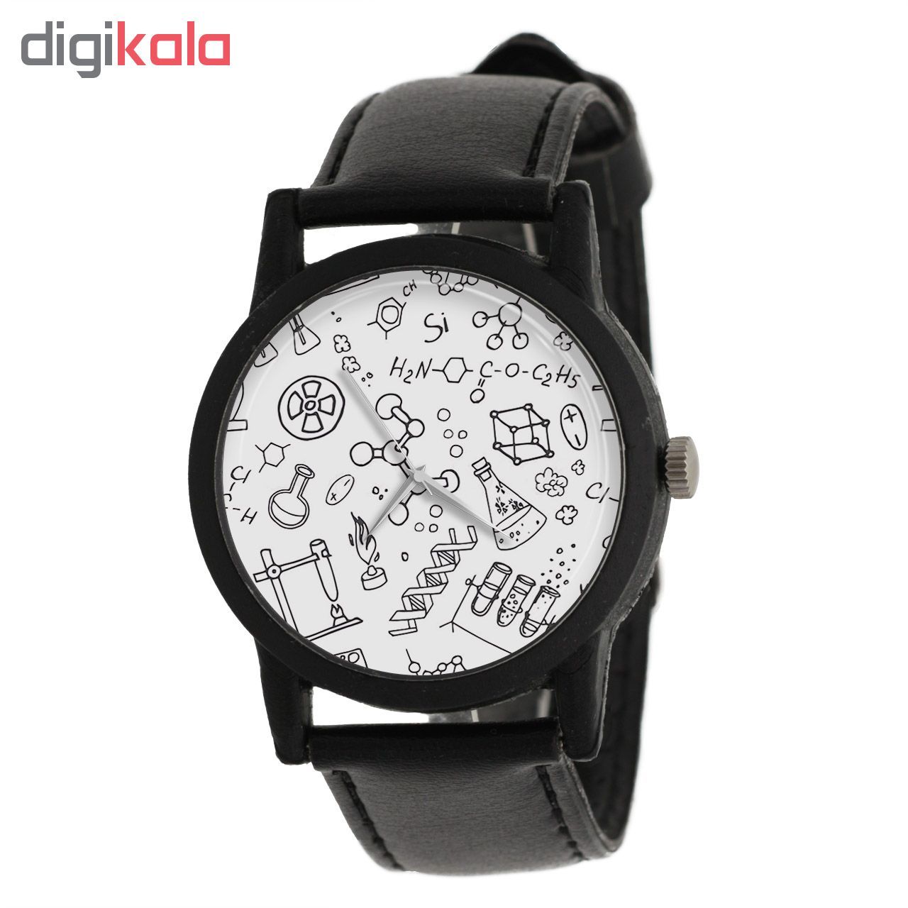 ساعت مچی عقربه ای طرح شیمی مدل LF1270 -  - 2