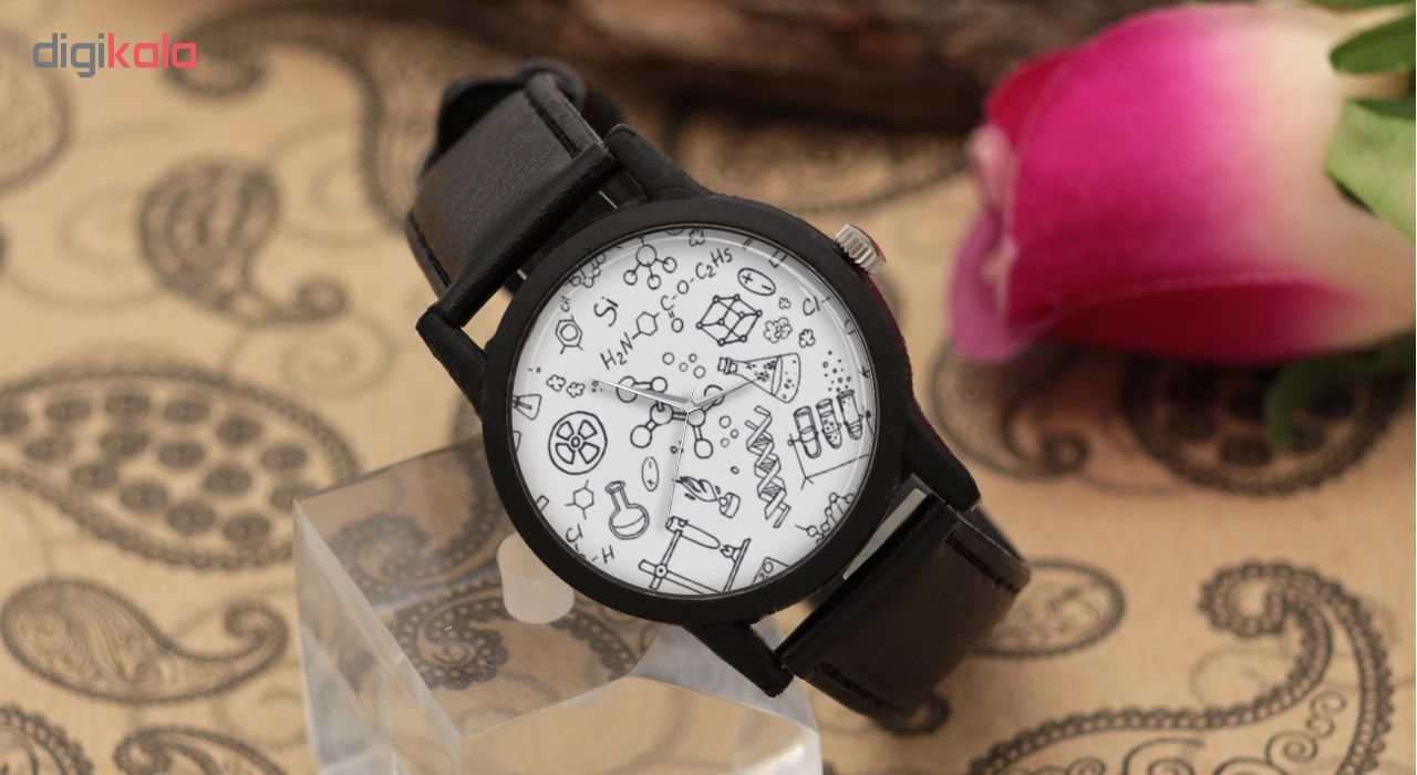 ساعت مچی عقربه ای طرح شیمی مدل LF1270 -  - 3