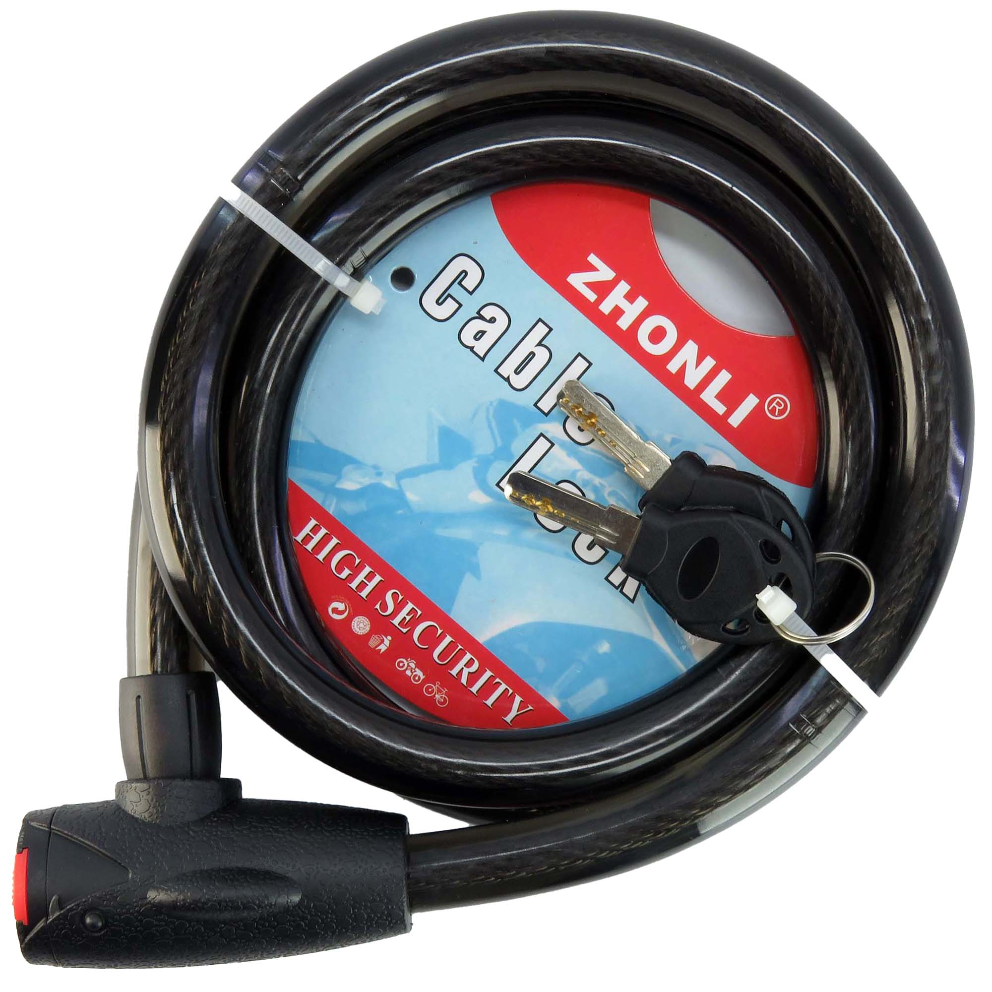 قفل دوچرخه ژونلی مدل 181500 کد 1711