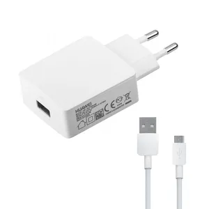 شارژر دیواری  مدل HW-050100C2W به همراه کابل تبدیل MicroUSB