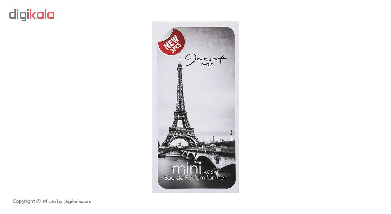 عطر جیبی مردانه ژک ساف مدل Victor حجم 22 میلی لیتر بسته 3 عددی