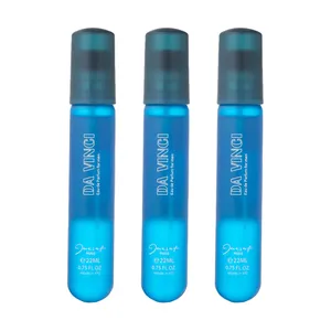 عطر جیبی مردانه ژک ساف مدل Da Vinci حجم 22 میلی لیتر بسته 3 عددی