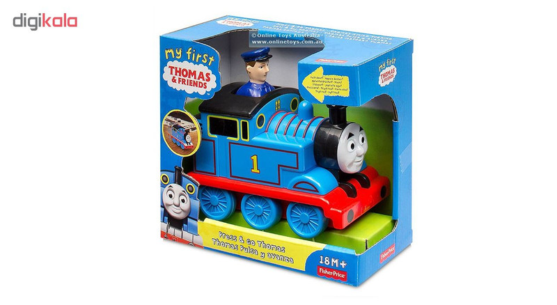 قطار بازی فیشر پرایس مدل Thomas & Friends Push'N Go