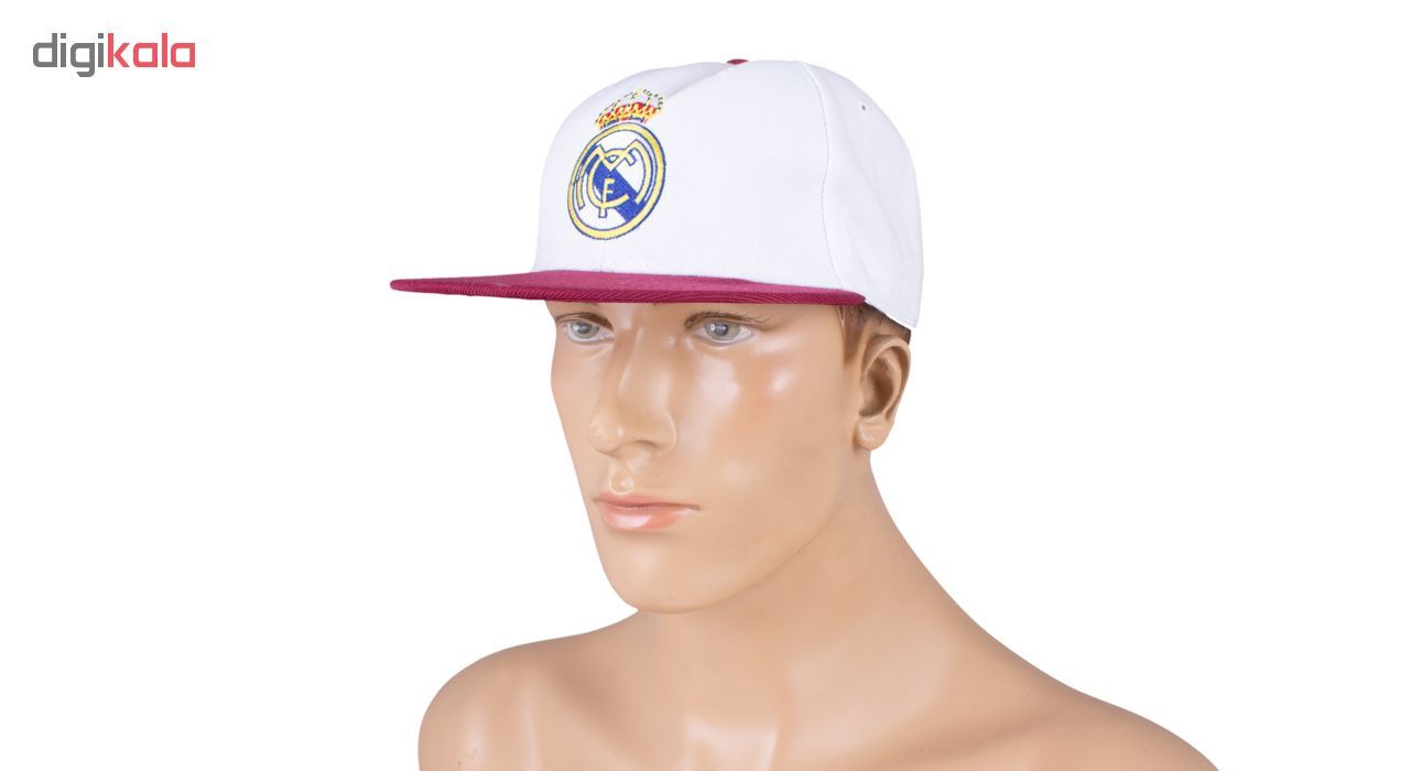کلاه کپ مردانه طرح رئال مادرید مدل N-4-5 -  - 5