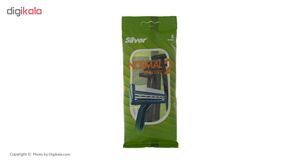 خودتراش سیلور مدل Normal 2 Sensitive بسته 5 عددی