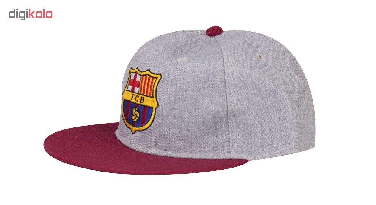 کلاه کپ مردانه طرح بارسلونا مدل N-4-10 -  - 2