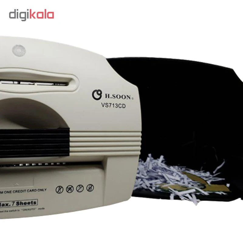 عکس شماره 4 : کاغذ خردکن اچ.سون مدل vs-713cd