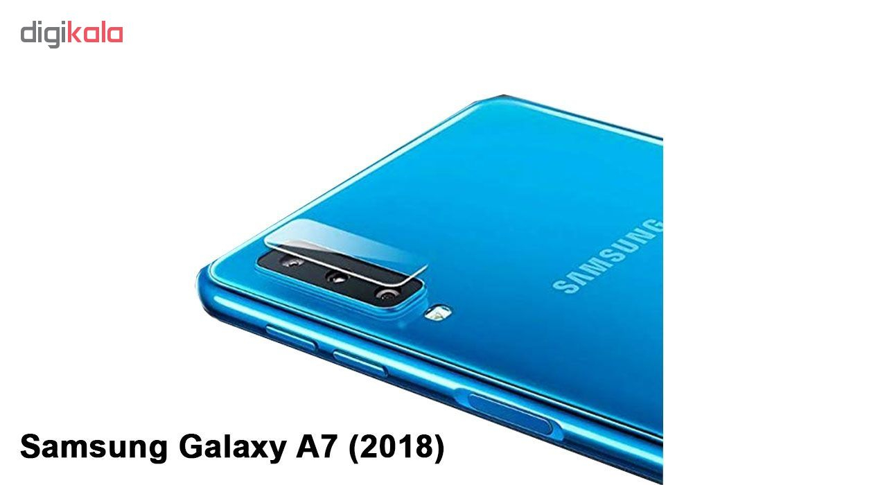 محافظ لنز دوربین تراستکتور مدل CLP مناسب برای گوشی موبایل سامسونگ Galaxy A7 2018