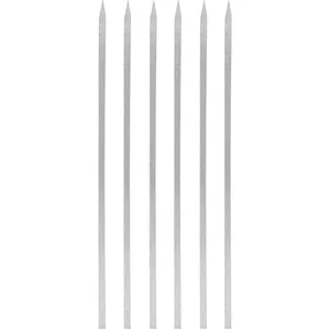 Galvanized Chicken Skewer Short Pack Of 6