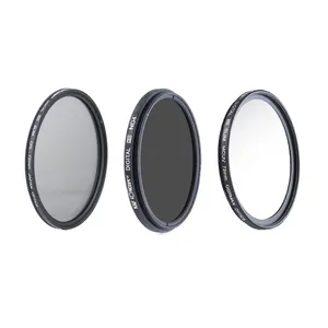 فیلتر لنز کی اند اف مدل KF 40.5mm مجموعه 3 عددی