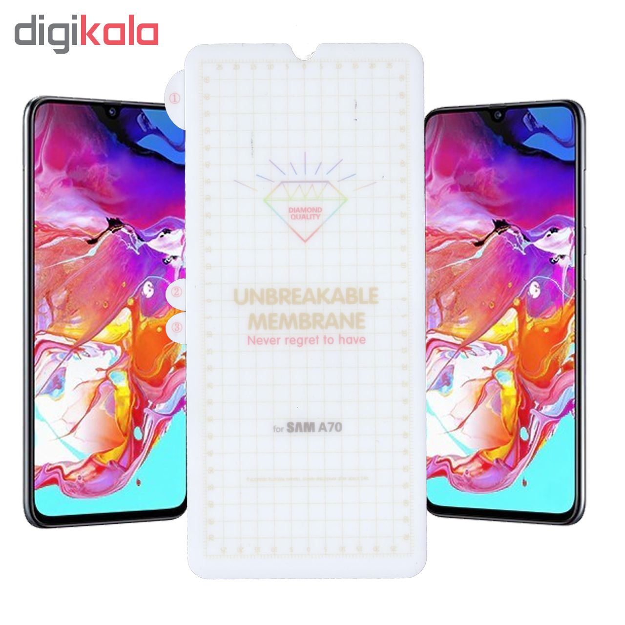 محافظ صفحه نمایش بوف مدل Hg01 مناسب برای گوشی موبایل سامسونگ Galaxy A70 