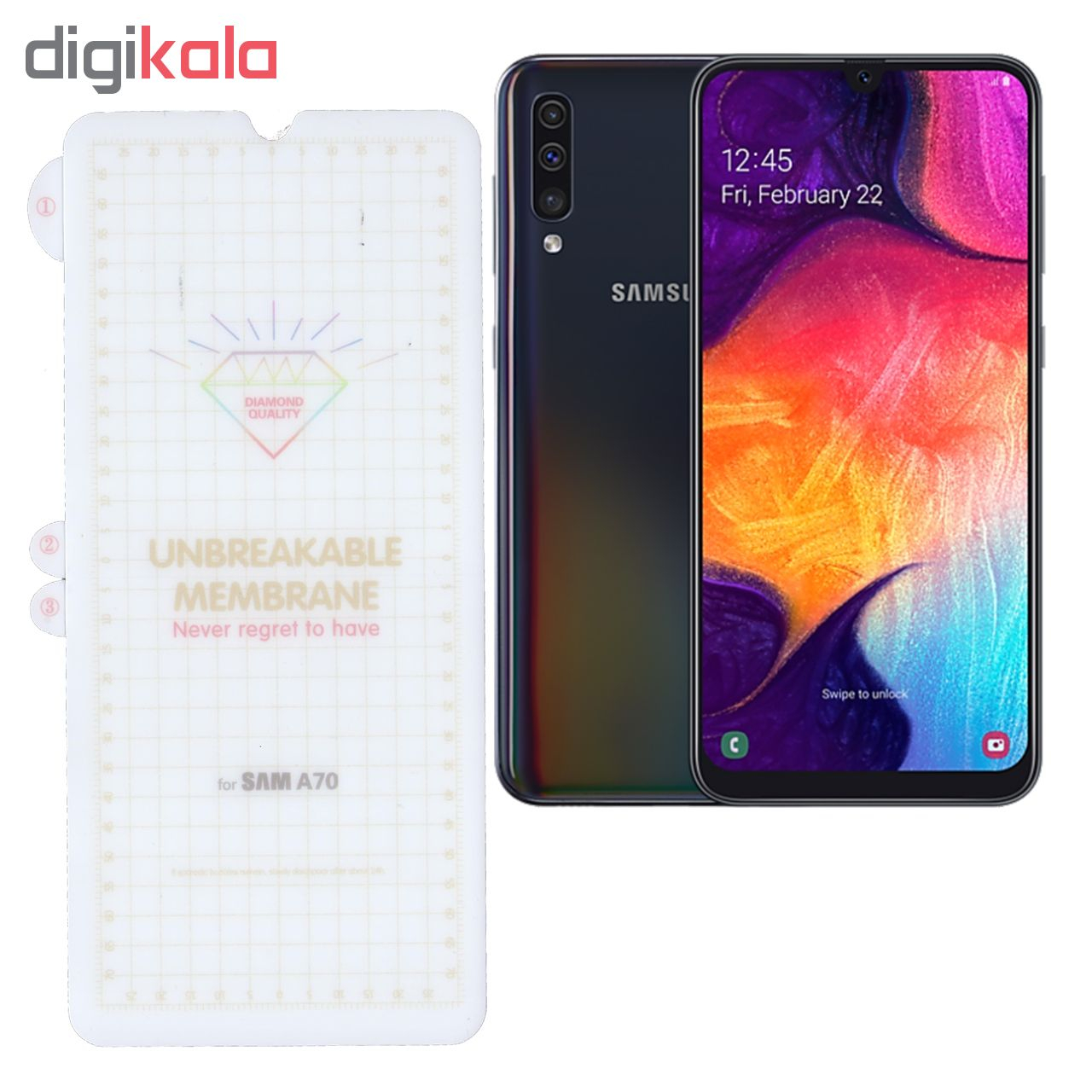 محافظ صفحه نمایش بوف مدل Hg01 مناسب برای گوشی موبایل سامسونگ Galaxy A70 