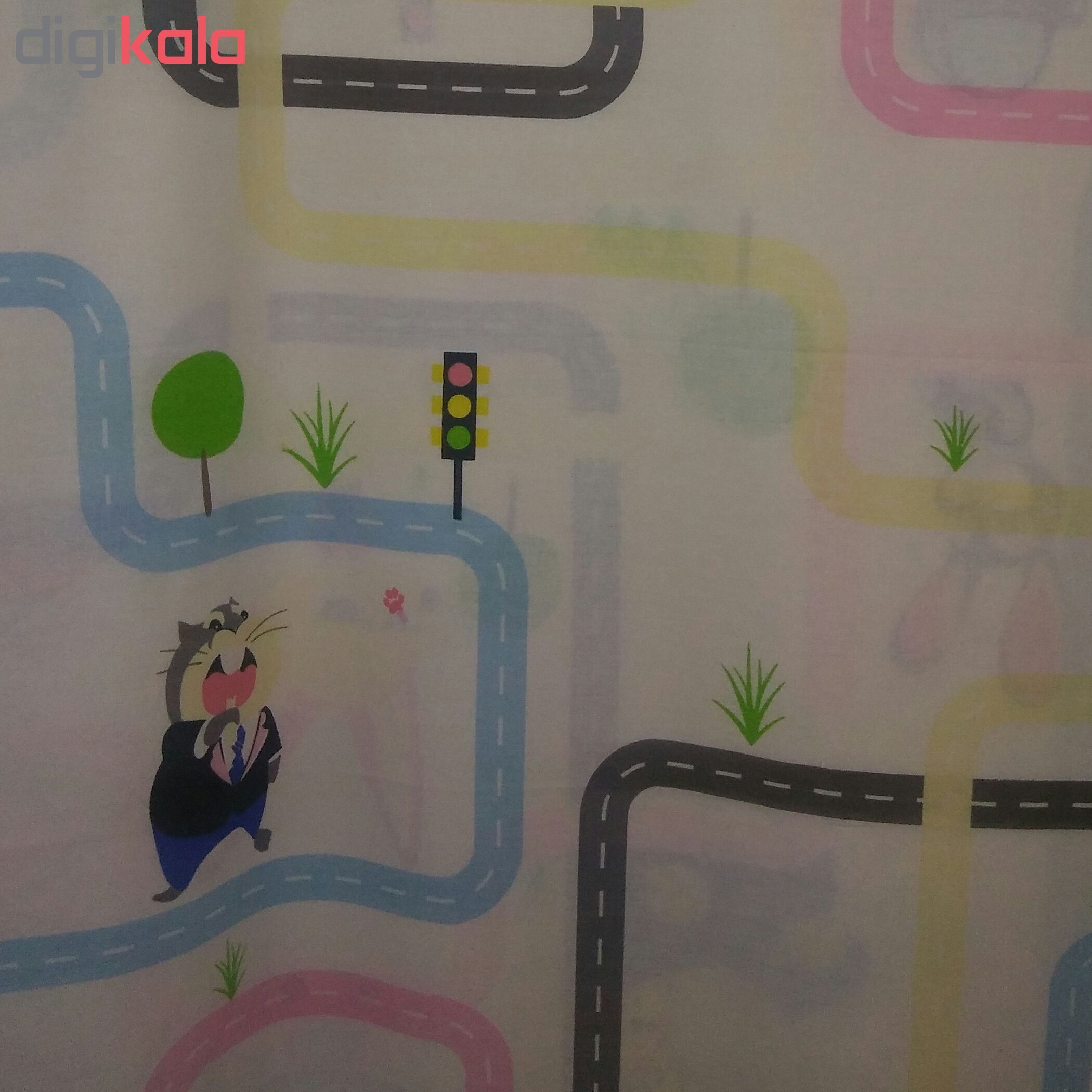 پارچه ملحفه طرح مزرعه