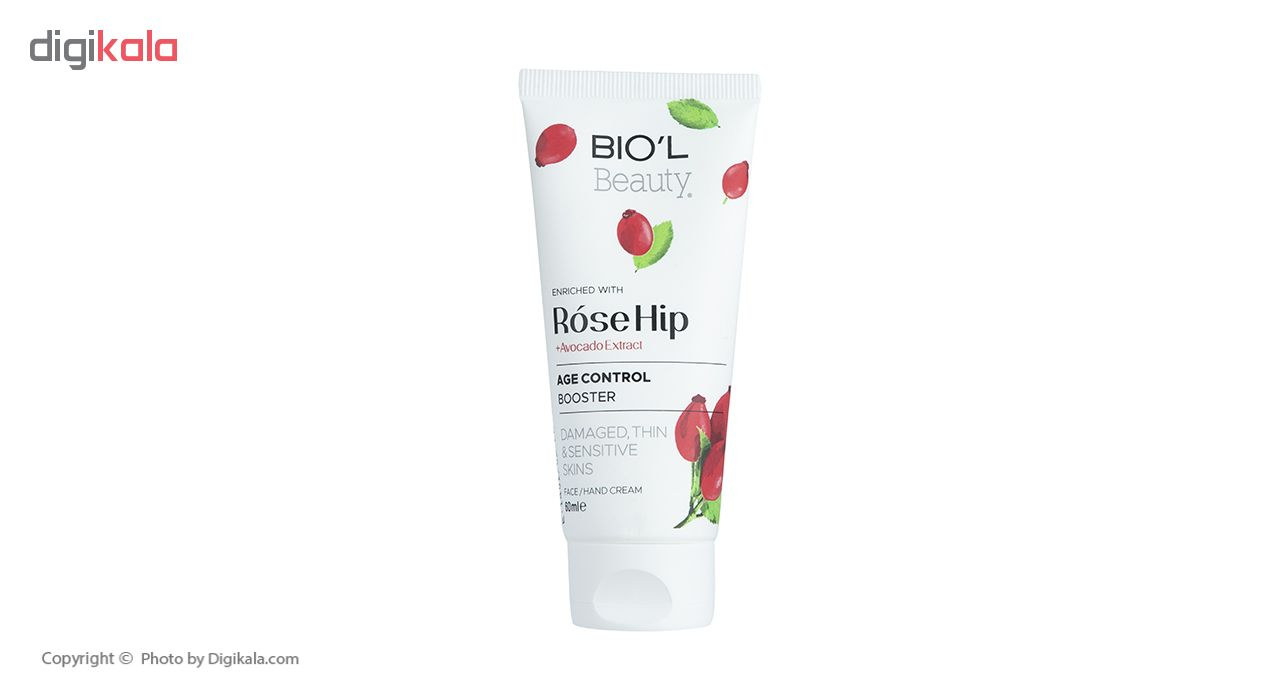 کرم دست و صورت بیول مدل Rose Hip حجم 60 میلی لیتر