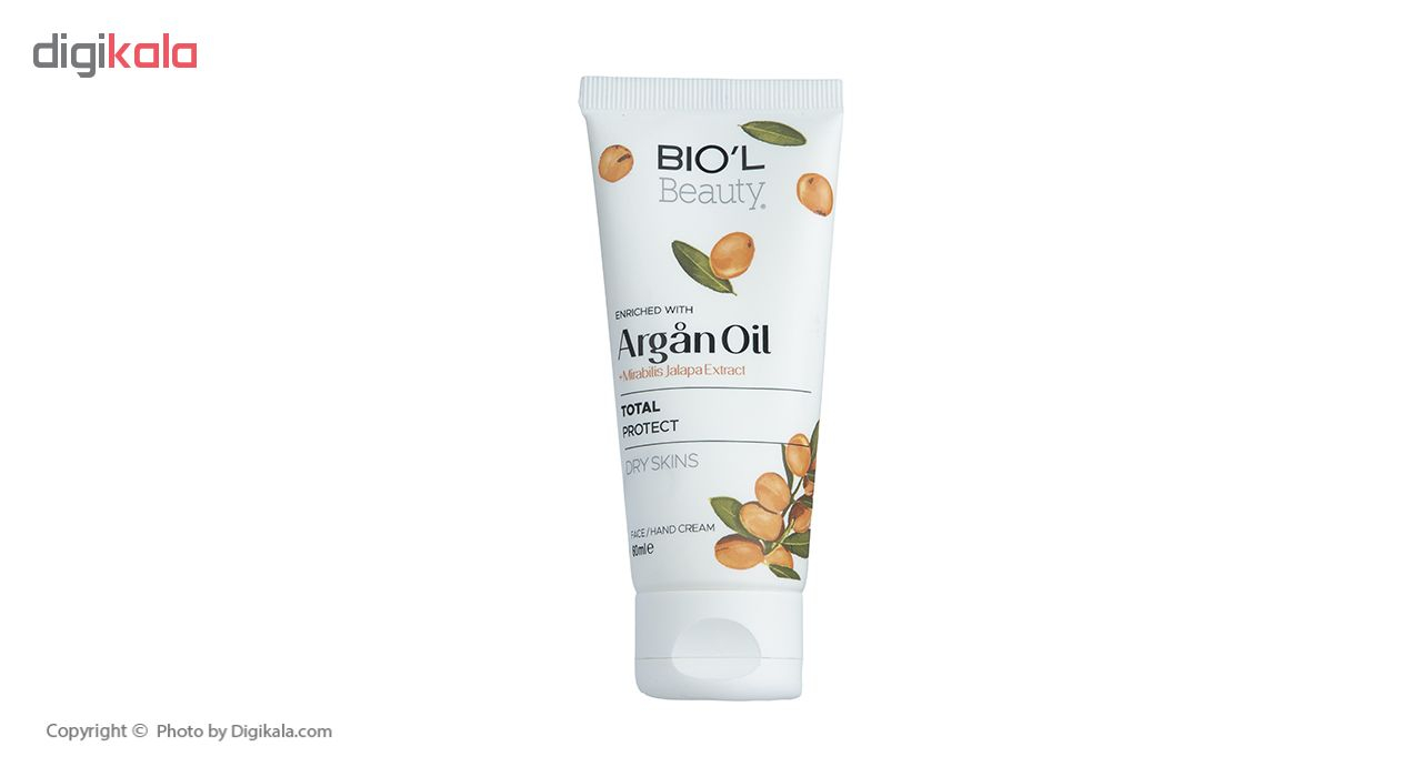 کرم دست و صورت بیول مدل Argan Oil حجم 60 میلی لیتر