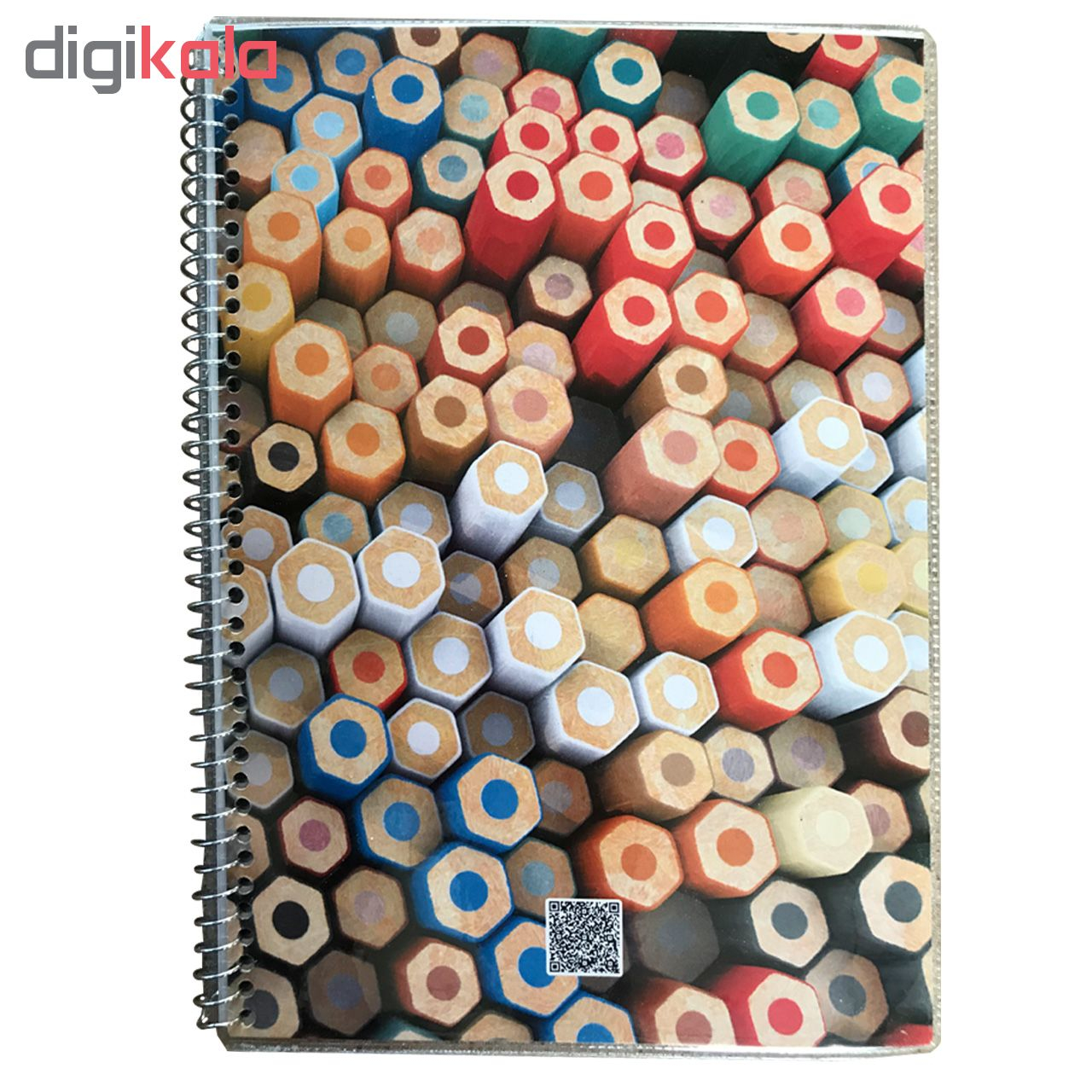 دفتر نقاشی 50 برگ کتیبه قلم مدل f  کد Ar00185