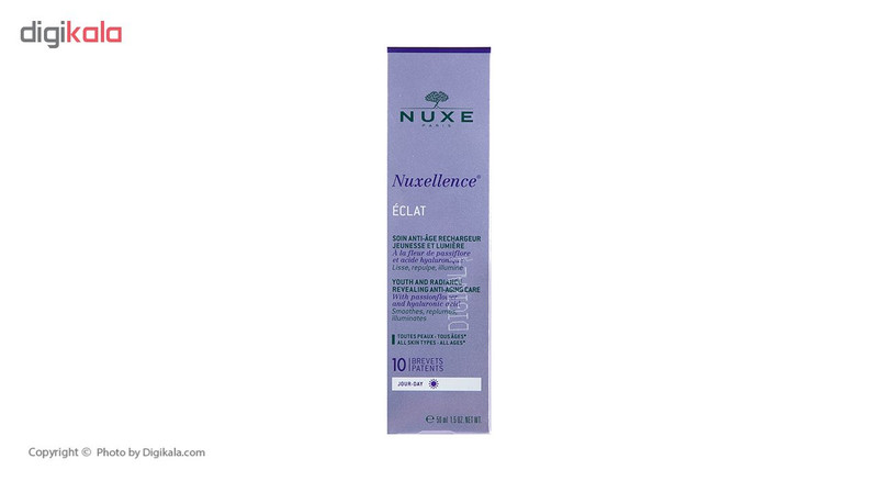 فلوئید ضد چروک نوکس مدل Nuxellence Eclat حجم 50 میلی لیتر فلوئید ضد چروک نوکس مدل Nuxellence Eclat حجم 50 میلی لیتر