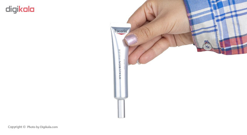 کرم ضد چروک دور چشم اوسرین مدل Hyaluron Filler SPF15 حجم 15 میلی‌لیتر