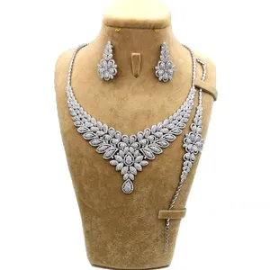 نیم ست نقره زنانه مدل SAJ560